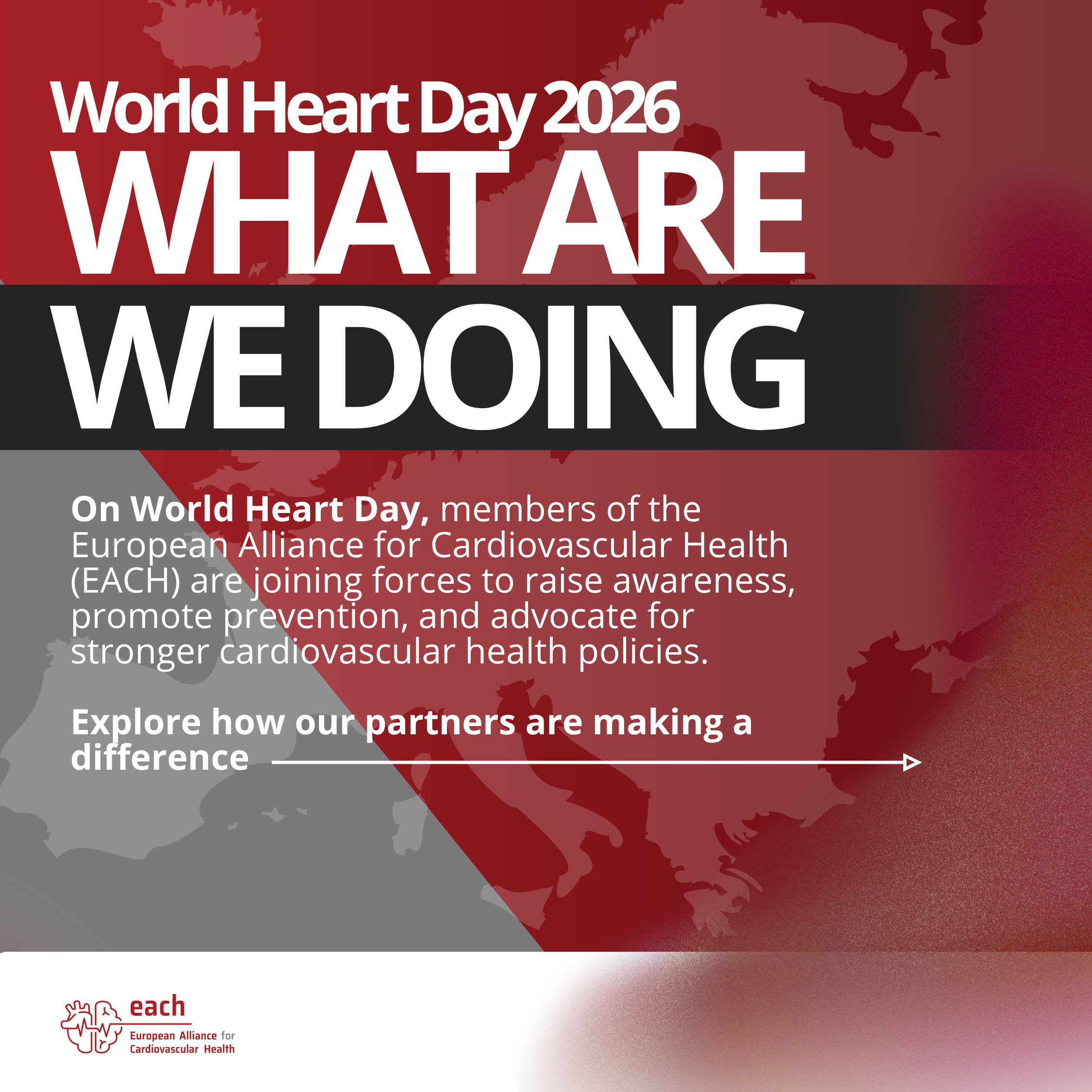 EACH partners in action for World Heart Day and EU Screening Week 2026
